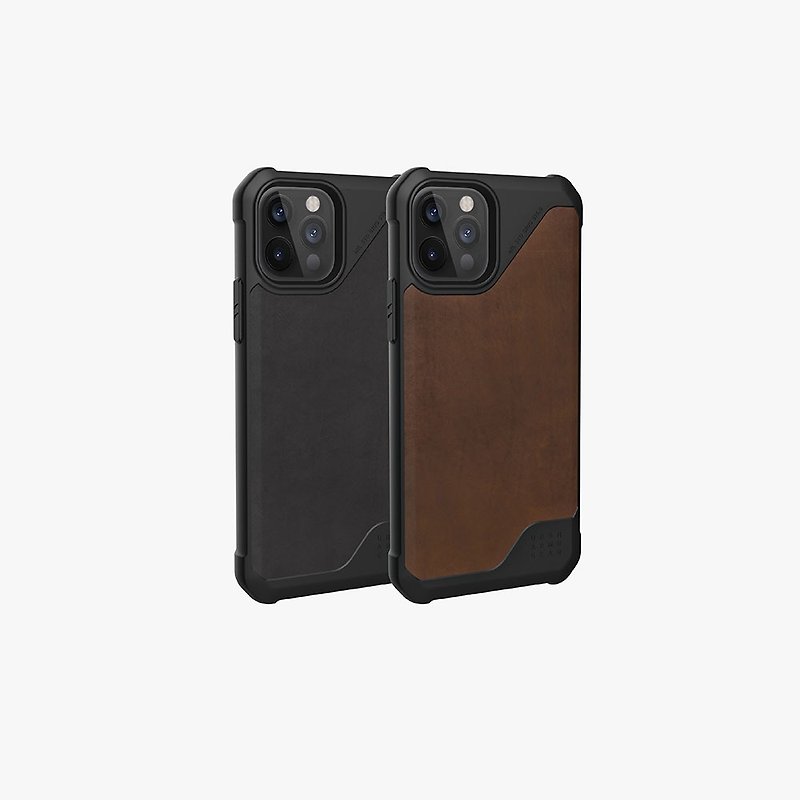 UAG iPhone 12/12 Pro Impact Case - Leather - Phone Cases - Genuine Leather Multicolor