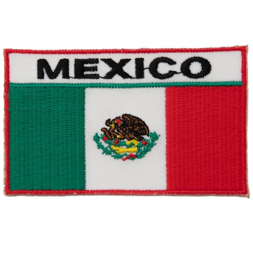 A-ONE 墨西哥 熨斗徽章 熱燙臂章 Flag Patch胸章 熨燙補丁 布藝布標 熨
