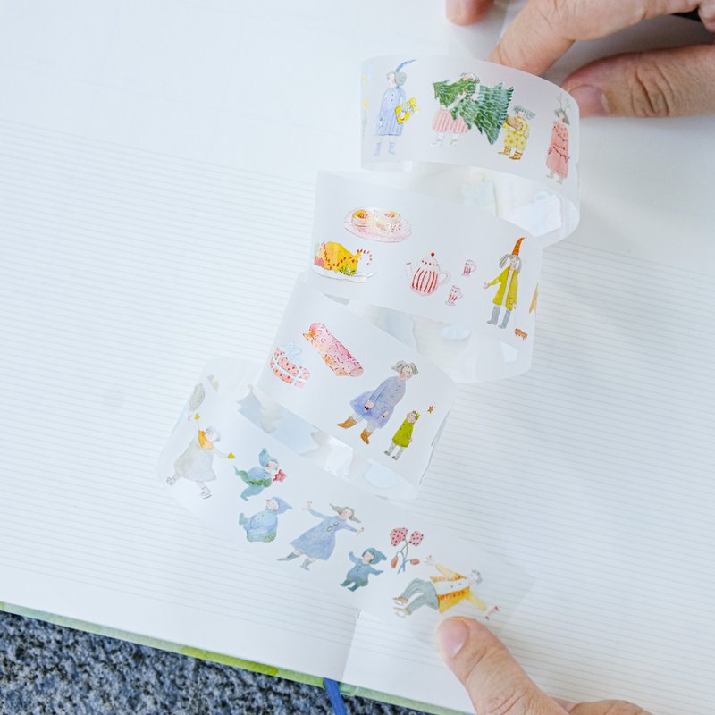 小小聖誕 - PET 紙膠帶 | 3cm x 10m - 貼紙 - 紙 