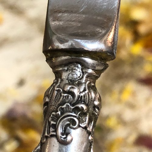 フランスのアールヌーボー様式のカスタムメイドのスターリングシルバー