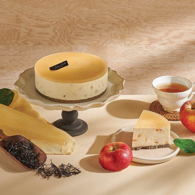 【Bonbons Dessert】Maoli Red Apple Whipped Cheese - Cake & Desserts - Other Materials Orange