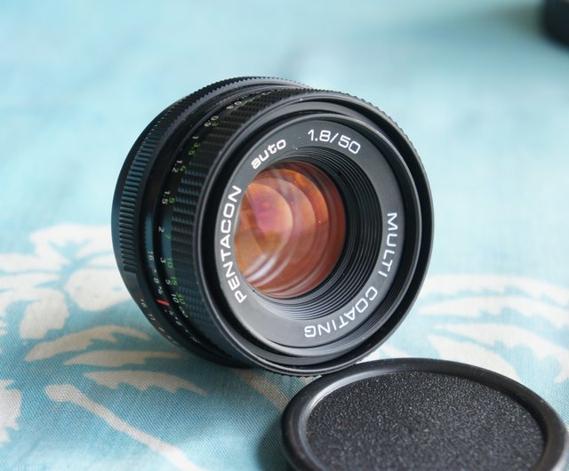 ペンタコンPENTACON 50mm f/1.8 レンズ　実用品 ◎ PENTACON (ペンタコン) PENTACON electric 50mm/f1.8 Multi