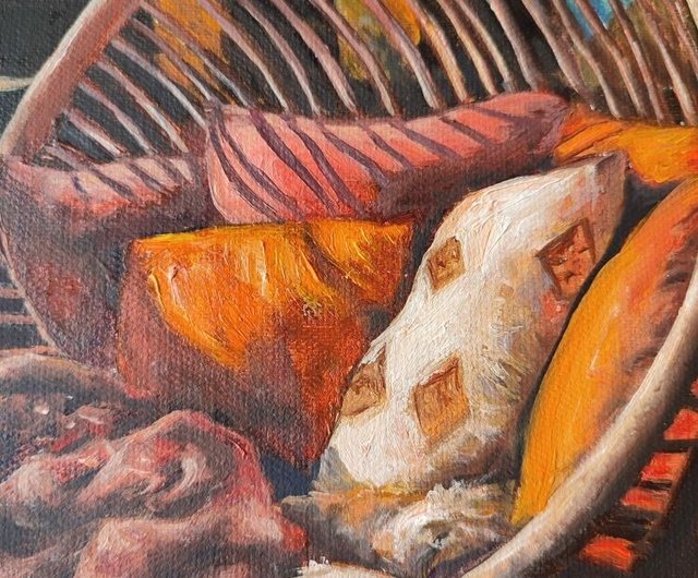 絵画。原画 風景画 「春・夏・秋・冬」 池原昭治 大判 ＜武蔵野の雑木林シリーズ