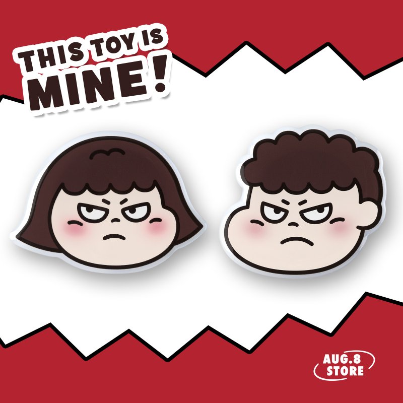 AUG8 STORE it's mine 情侶手機支架 - 手機配件 - 塑膠 