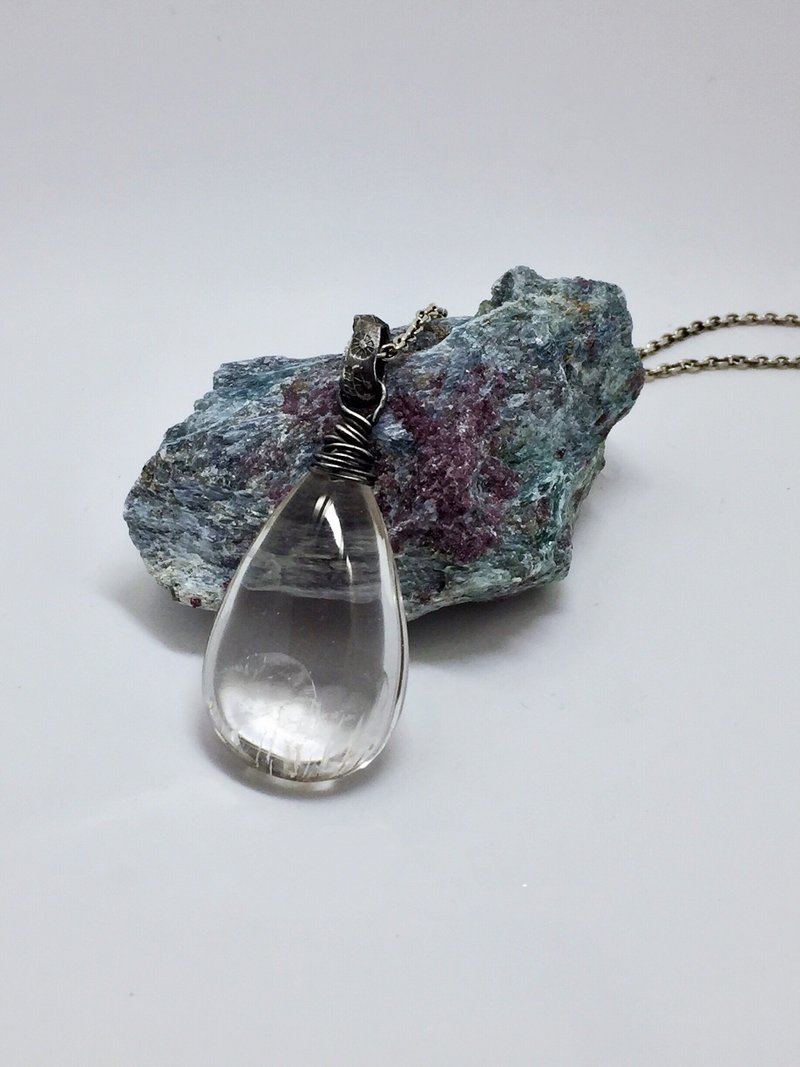 異像幻影晶花水晶 墜飾 - 項鍊 - 水晶 白色