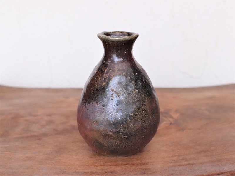 備前焼 徳利(手びねり)　t-132 - 酒杯/酒器 - 陶 咖啡色