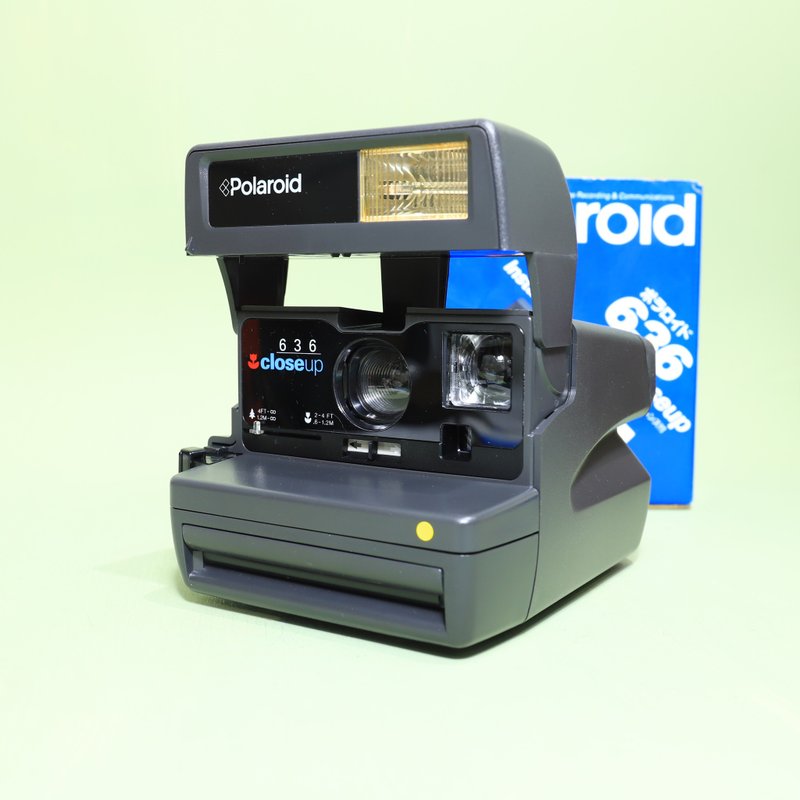 【Polaroid雜貨店】Polaroid  636 600型 600 寶麗來 拍立得 - 其他 - 塑膠 黑色