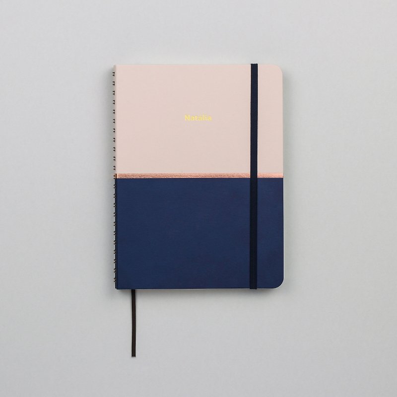 Biscuit Blue A5 Notebook / Sketchbook - Notebooks & Journals - Paper Blue