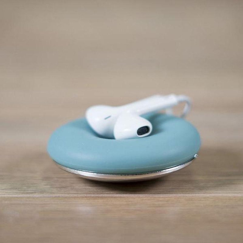 [Good things in life] MUEMMA Pod Minimalist Perfect Storage Hub (9 colors in total) - Cable Organizers - Silicone Blue