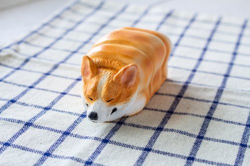 Corgi Toast Dog Series Animal Decoration