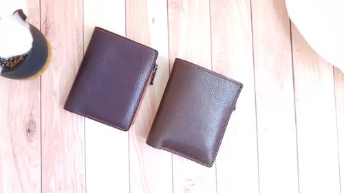 FengFeng.workshop 手工皮革 YF154 手工文創 真皮短夾/拉鍊短夾/錢包/多卡位短夾