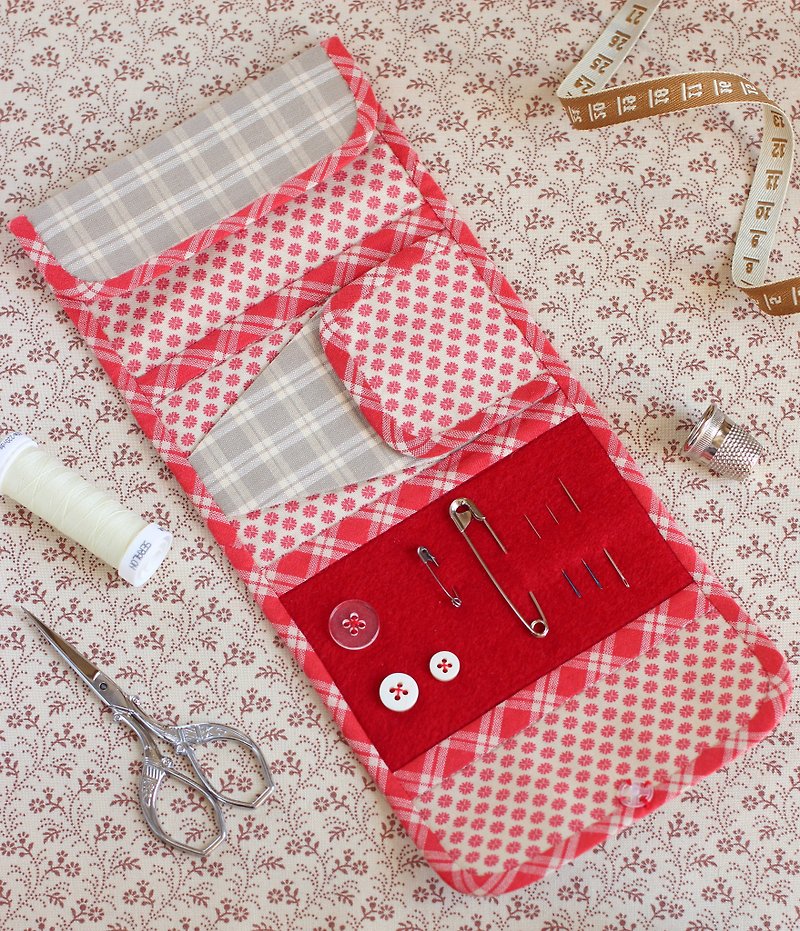 Other Materials DIY Tutorials ＆ Reference Materials - PDF Roll-up Sewing Organizer Sewing Pattern