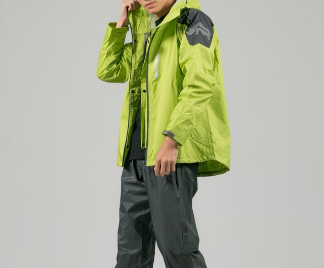 佐池ツーピースカッパ 草緑 - ショップ Outperform レインウェア専売店