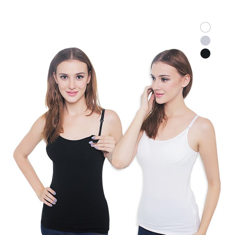 MOOIMOM 沐伊孕哺 Bra Top 純棉孕哺乳背心【任三件再折】 - 女內衣褲 - 棉．麻 白色