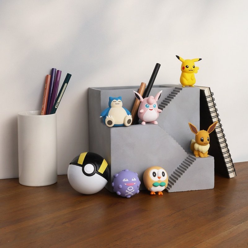 Bone/Pokémon Pen Holder Figure 3 - Stuffed Dolls & Figurines - Silicone 