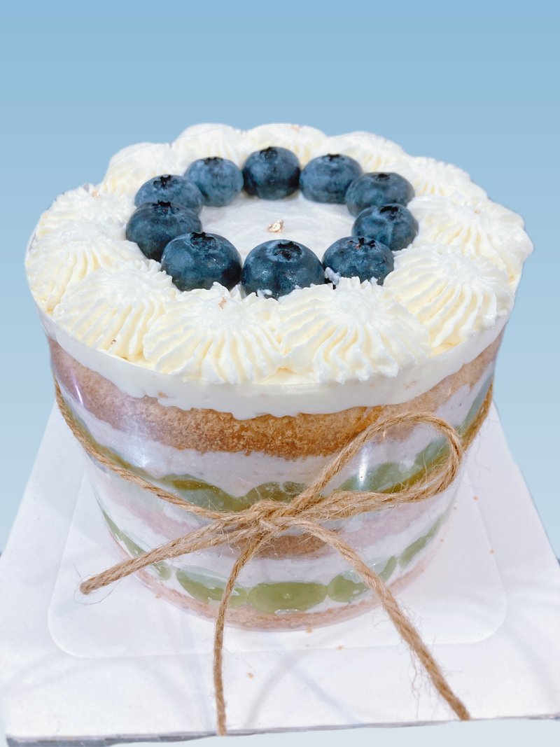 No added sugar, no starch dessert/green grape cake/green grape blueberry cake - Cake & Desserts - Other Materials 