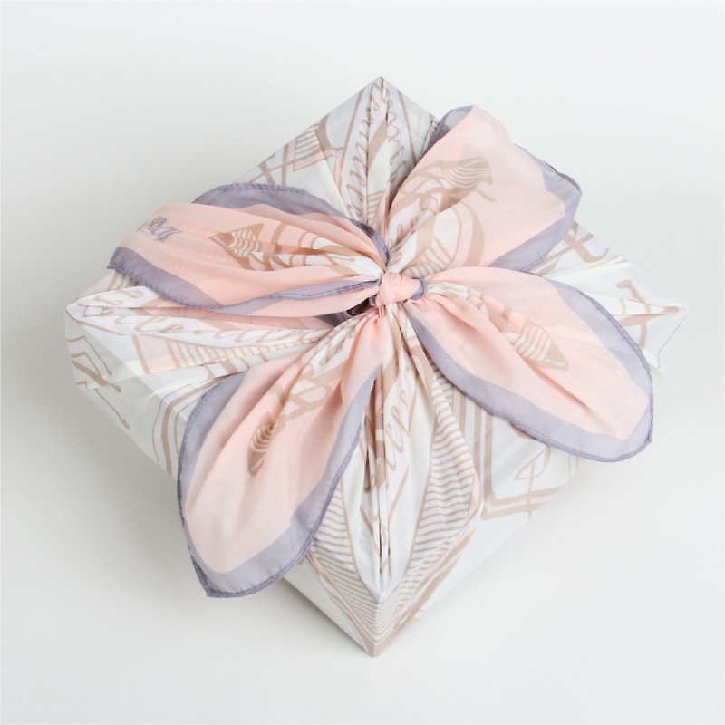 Zhang Ailing series white rose silk scarf finger color five-color gift box - ยาทาเล็บ - วัสดุอื่นๆ หลากหลายสี