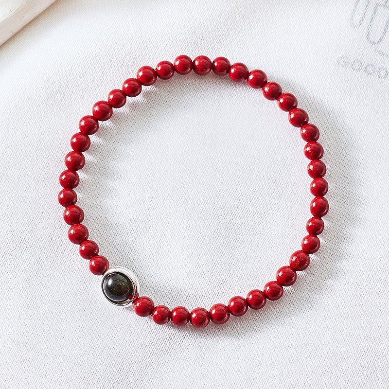 CInnabar Bracelet - Consecrated - Bracelets - Crystal Red