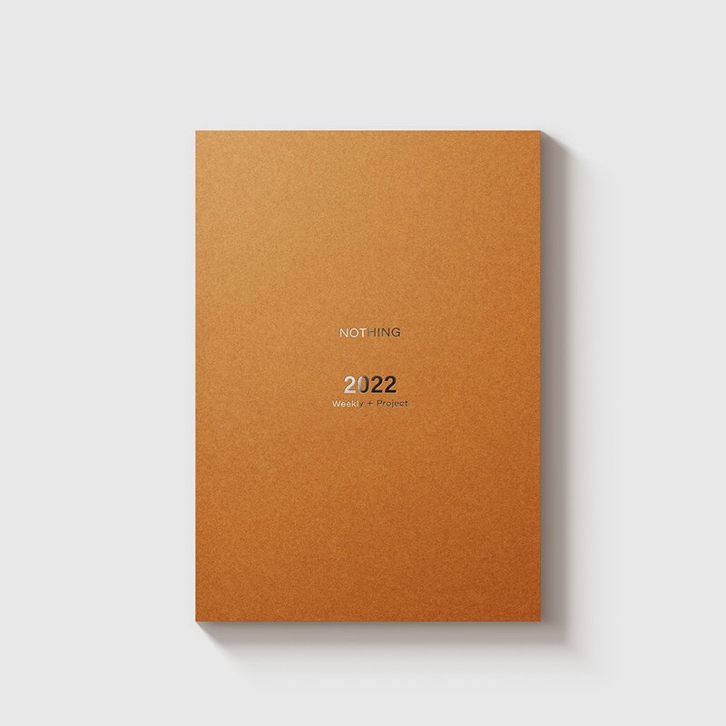 NOTHING PLANNER 2022  Weekly + Project - Notebooks & Journals - Paper 