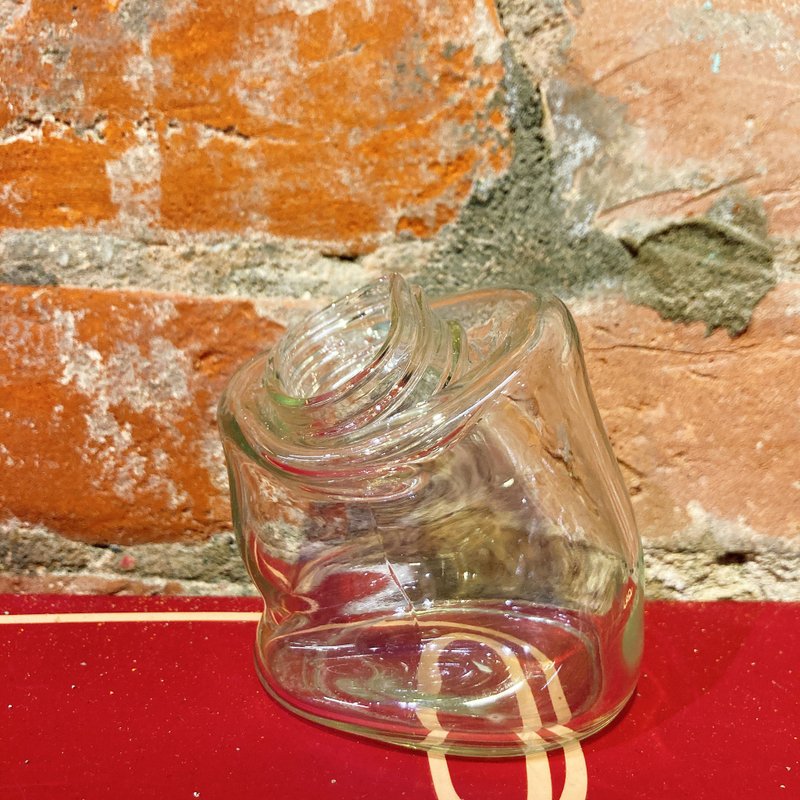 手工燒製歪七扭八創意小花瓶 花器 空氣鳳梨置放 - 花瓶 - 玻璃 