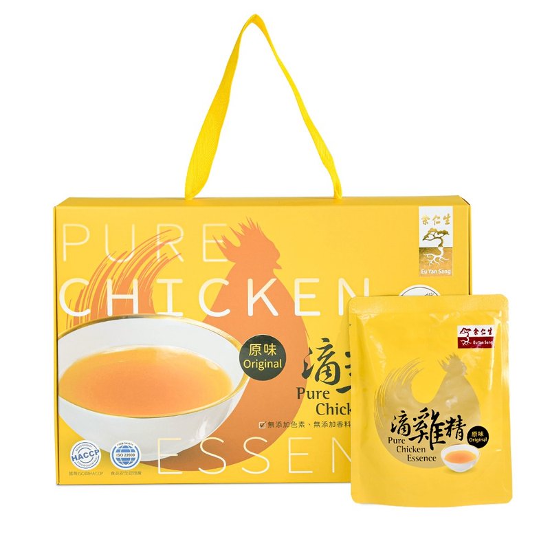 【Eu Yan Sang】Essence of Chicken at Room Temperature - อาหารเสริมและผลิตภัณฑ์สุขภาพ - อาหารสด สีเหลือง