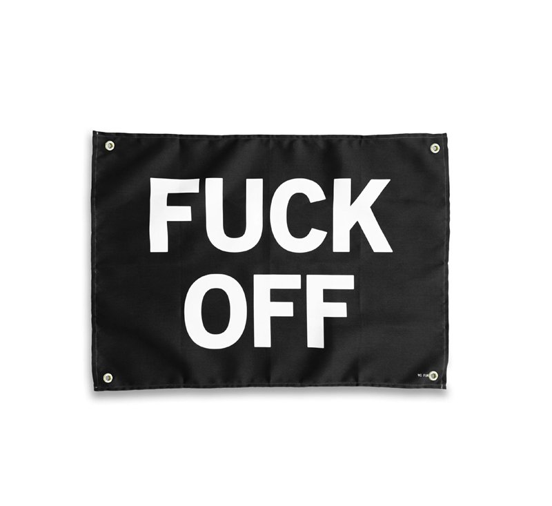 No Fun Read More Wall Tapestry壁幔掛布(61 x 92.5cm) - 海報/掛畫/掛布 - 其他材質 黑色