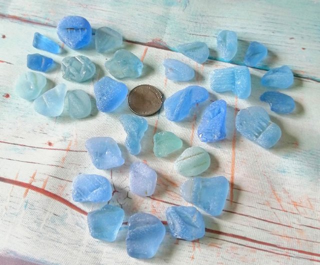 Beach Glass - Sky Blue