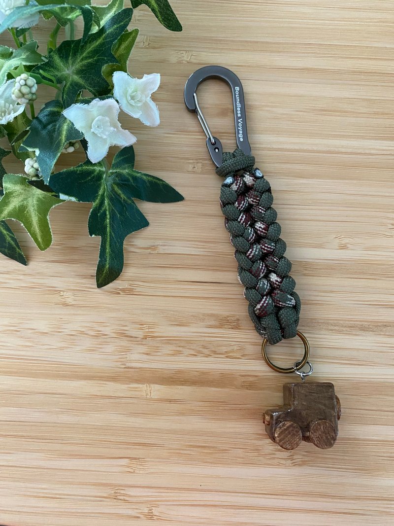 パラコード　キーホルダー　キーリング　Paracord - 鎖匙扣/鎖匙包 - 其他材質 