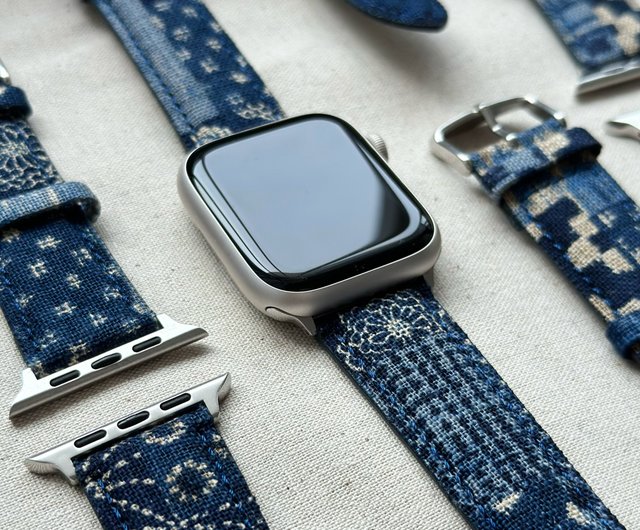 Smart watch with online fabric strap