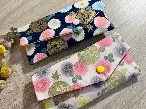 A-Li布屋 【現貨】開運祈福環保紅包袋 花開富貴 2色