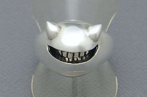 smile_mammy horned smile ring_16 (s_m-R.30) 微笑 角 銀 戒指 指环 horn jewelry sterling silver