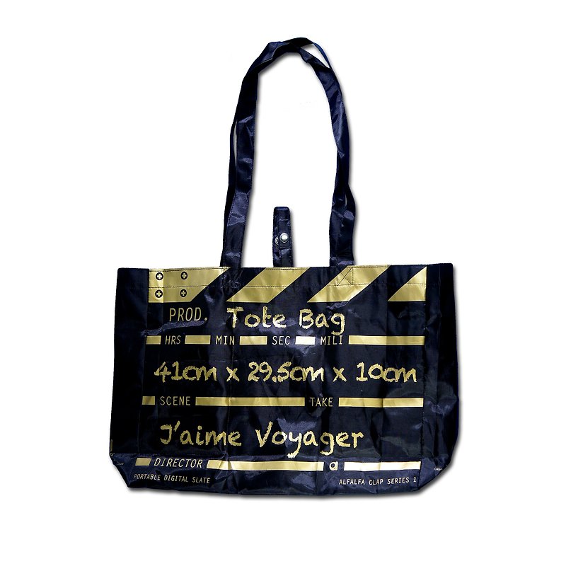 Director Clap Tote Bag - Gold (Polyester) - Messenger Bags & Sling Bags - Polyester Gold