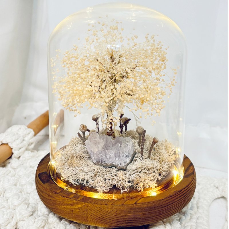 魔幻森林裡的 魔法樹  雪花樹 夜燈 花非花 聖誕 永生樹 水晶 - 擺飾/家飾品 - 植物．花 