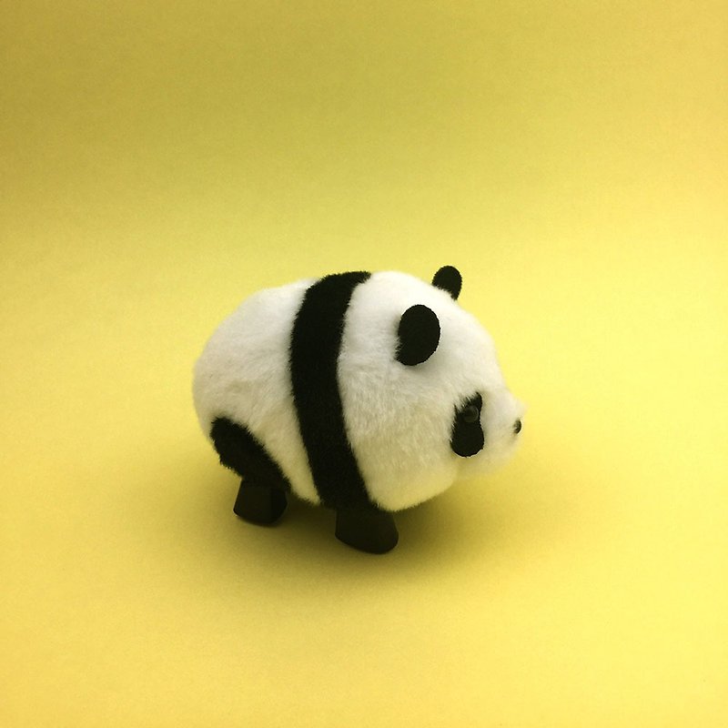 パンダの時計仕掛けおもちゃ - 人形・フィギュア - プラスチック ホワイト