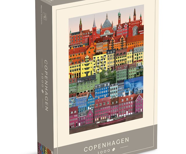 Martin Schwartz 1000 Piece Puzzle Gobengen Rainbow Building - Shop Martin  Schwartz Puzzles - Pinkoi