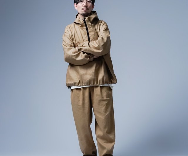 wafu.】リネン ソロテックス ノーカラージャケット 【公式通販】