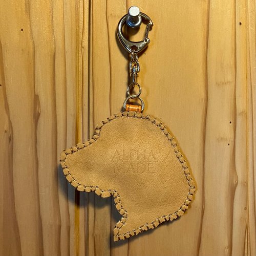 横顔ビーグルさん - ショップ 鞄工房ALPHA MADE チャーム - Pinkoi