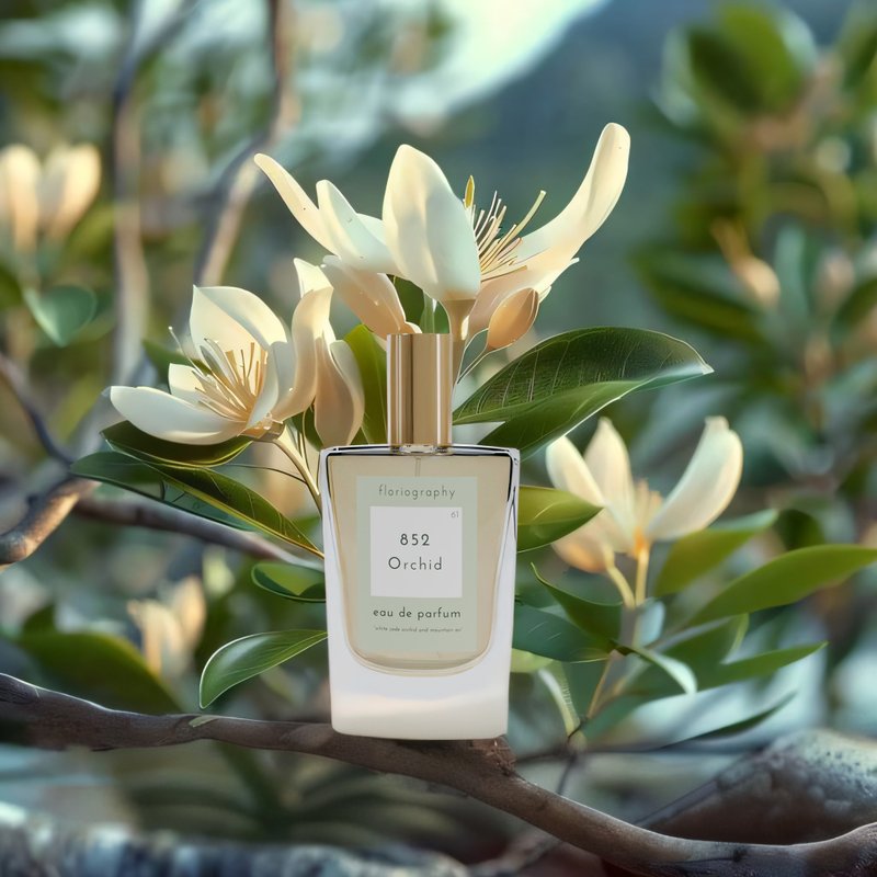 No.61 852 Orchid | White Jade Orchid | Sea Breeze | Mountains | Coconut - น้ำหอม - วัสดุอื่นๆ สีเขียว