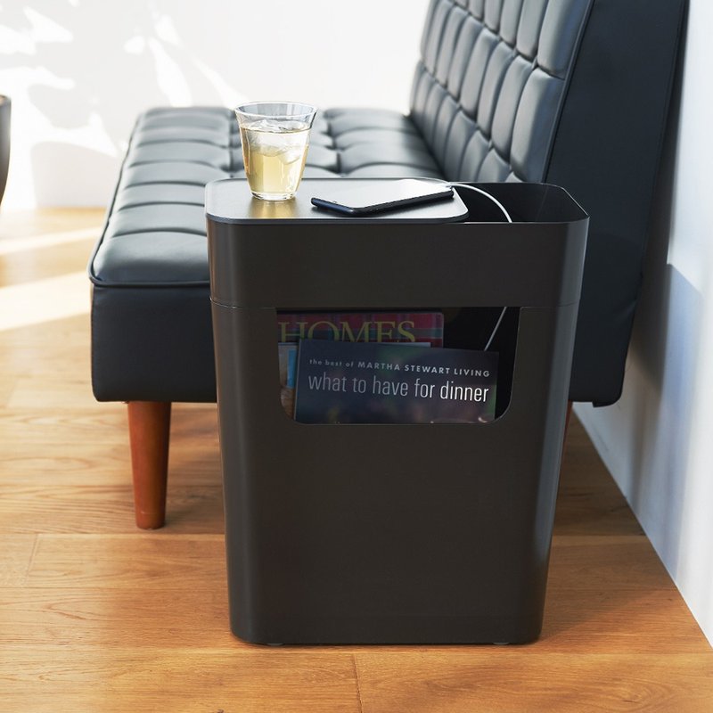 Japan Iwatani Iwatani Japan ENOTS side storage side table (with wheels)-13.5L - กล่องเก็บของ - พลาสติก ขาว