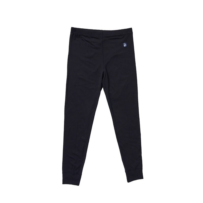 【Wildland 荒野】輕能量纖維親膚保暖褲 中童 0B12660-54 黑色 - 其他 - 聚酯纖維 黑色