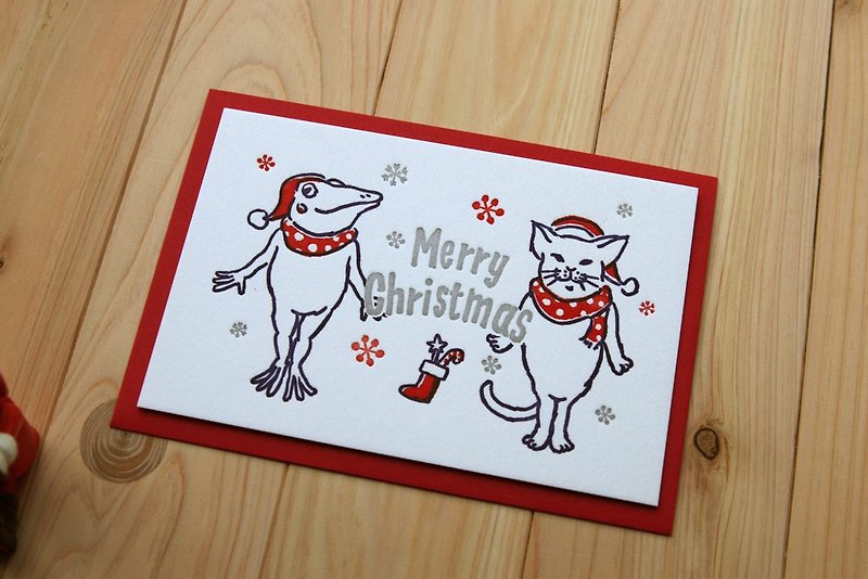 クリスマスカード - カード・はがき - 紙 