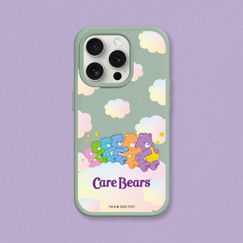 SolidSuit防摔背蓋手機殼∣Care Bears/雲朵綿綿 for iPhone - 手機殼/手機套 - 塑膠 多色