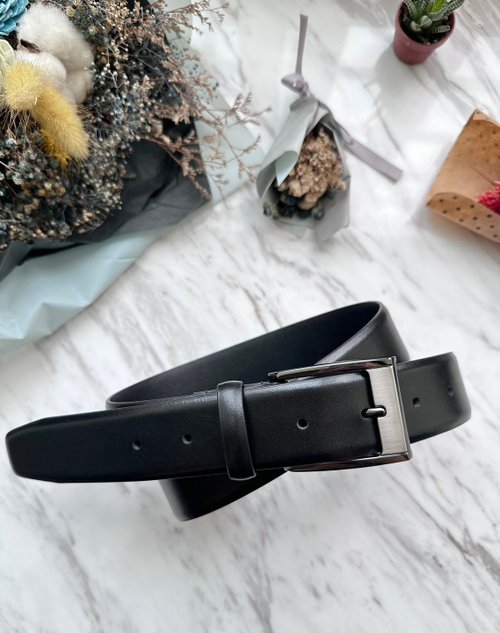 Zude Leather 柱的皮件 真皮皮帶/商務皮帶 免費客製刻字 生日禮物/旅行用品/母親節禮物