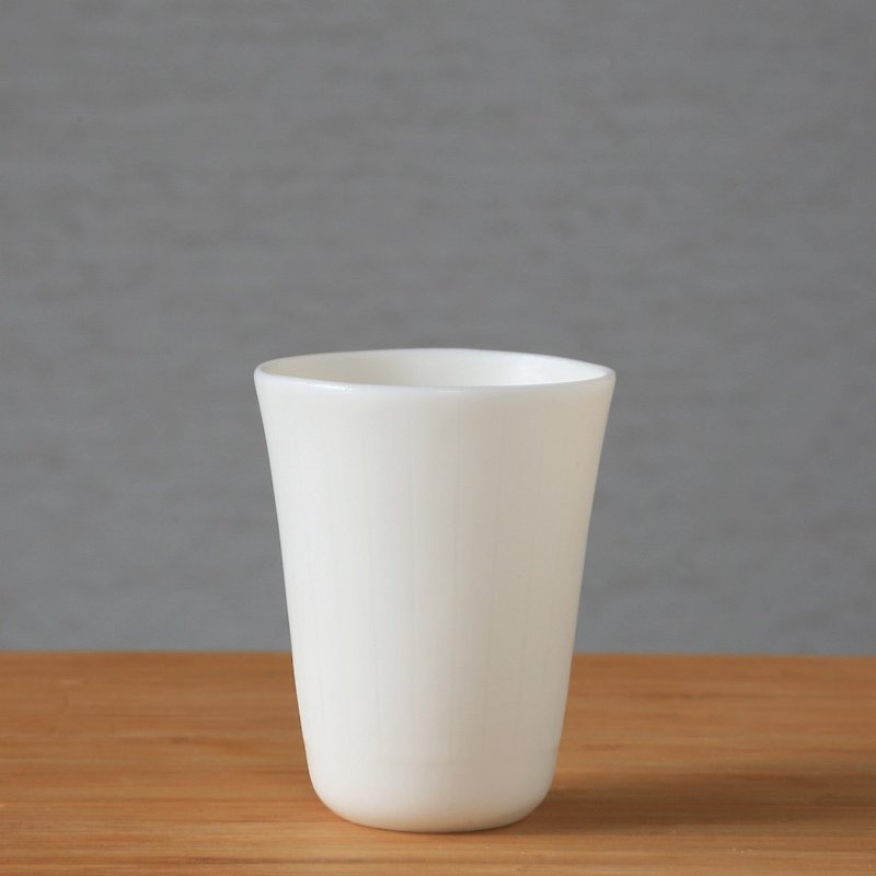 Small Cup, White Porcelain,