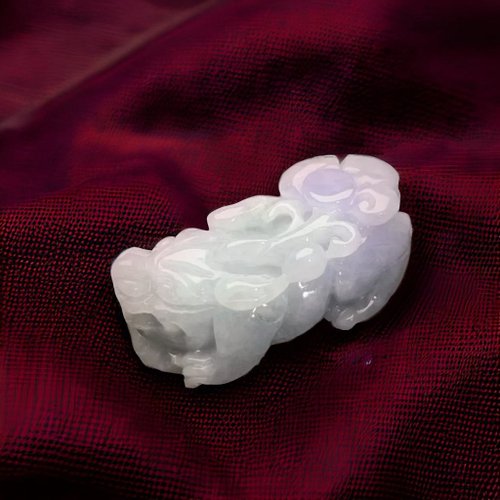 瓔珞珠寶盒 E.L.Jewelry Box 春帶彩翡翠貔貅 | 天然緬甸玉翡翠A貨