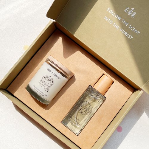 Scent Forest 香氛森林 【超值禮盒】香水噴霧 x 香氛蠟燭 - 兩入禮盒組【9折優惠】