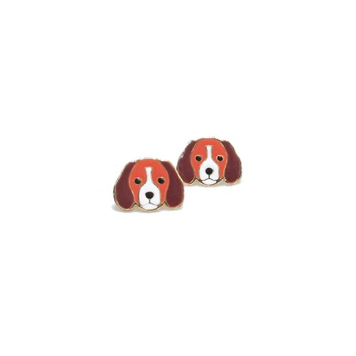 make n happen Gubjung & Friends - Beagle earring