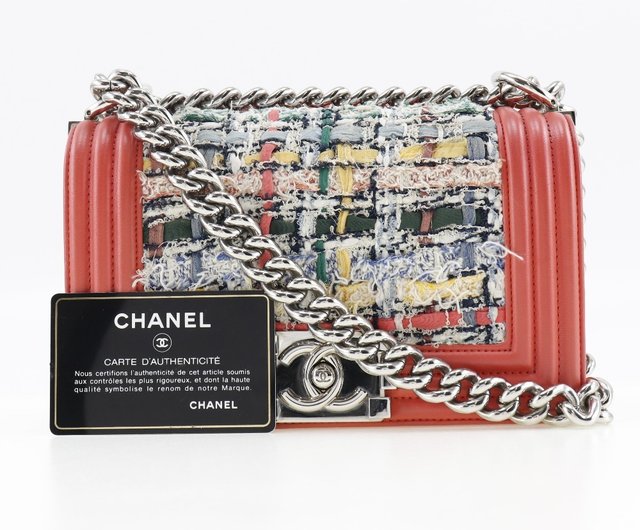 【極美品】CHANEL シャネル ボーイシャネルツイード チェーンショルダー 極美品】シャネル CHANEL ボーイシャネルツイード チェーン