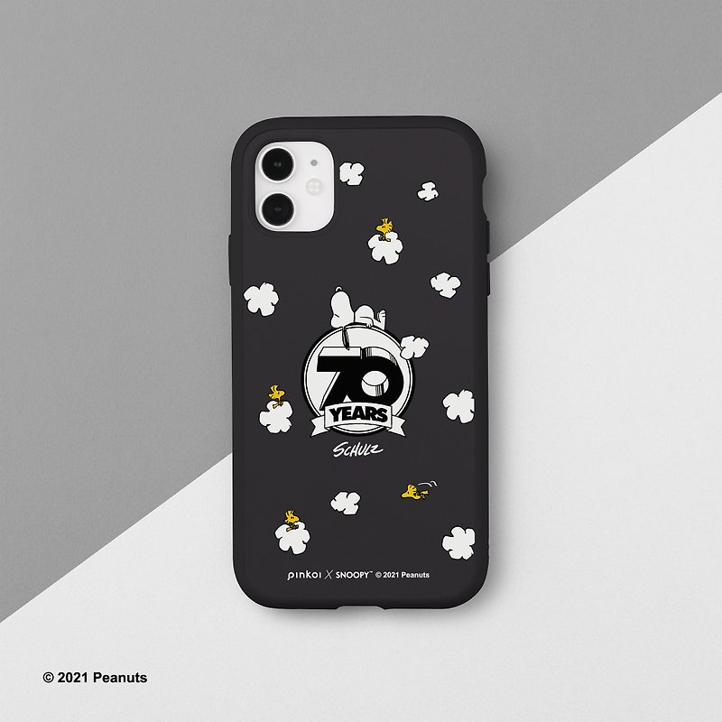 Exclusive - Pinkoi x Peanuts SolidSuit Classic Shockproof Back Cover Phone Case - 70th Anniversary Limited - อุปกรณ์เสริมอื่น ๆ - พลาสติก 