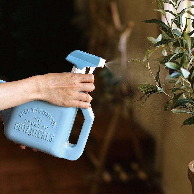 【SPICE】日本園藝 噴水/澆水兩用園藝水壺-水藍色 (1.6L) - 盆栽/植栽 - 塑膠 多色